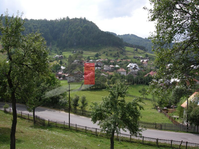 Rucar  Teren intravilan 3214 mp  in Rucar cu deschidere 56 m in DN73